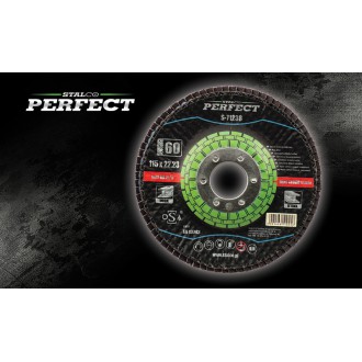 STALCO Tarcza listkowa 125 gr.80 CYRKON PERFECT