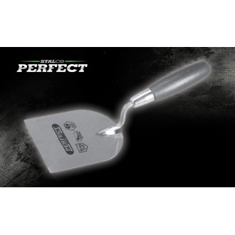 STALCO Kielnia sztukatorska nierdzewna 60mm