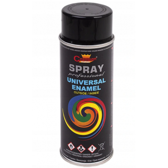 Spray universal ENAMEL champion czarny połysk 0,4l