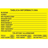 TABLICA INFORMACYJNA 500x700