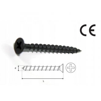 STALCO Wkręty do płyt G-K 3,5x45 drewno /100szt/