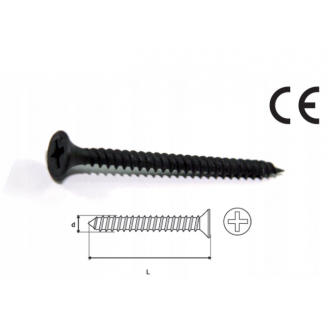 STALCO Wkręty do płyt G-K 3,5x25 metal /200szt/