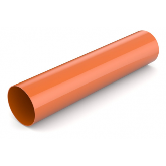BRYZA PVC Rura spustowa 90 mm 4 m cegła