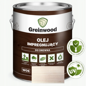 GREINPLAST Olej Impregnujący do Drewna WOS 010 0,8