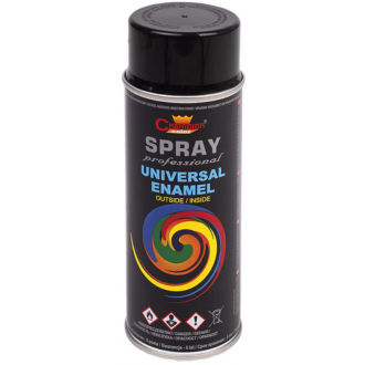 Spray universal ENAMEL champion czarny głęboki 0,4l