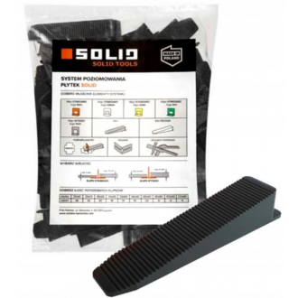 SOLID SYSTEM POZIOMOWANIA PŁYTEK KLINY 50SZT