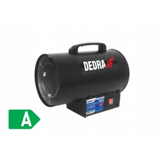 Nagrzewnica gazowa moc 17 kW DEDRA DED9941A dmuchawa reduktor + wąż MOCNA