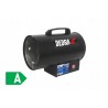 Nagrzewnica gazowa moc 17 kW DEDRA DED9941A dmuchawa reduktor + wąż MOCNA
