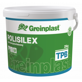 GREINPLAST tynk biohydrofobowy silikon 1,5mm 25kg