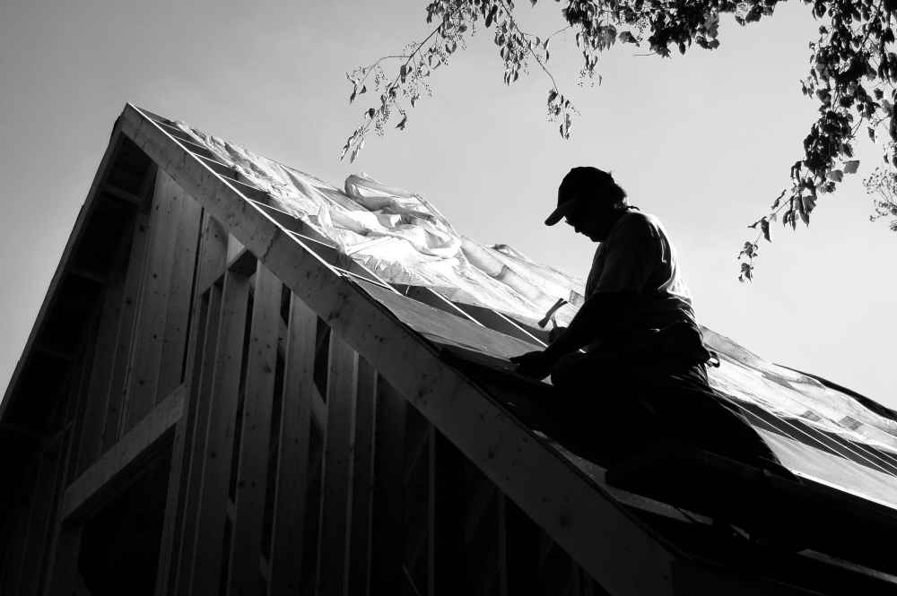 dach przed kryciem blachą